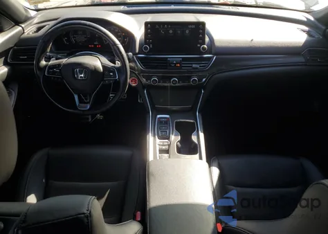 2022 Honda Accord Hybrid Sport from USA, damaged, VIN 1HGCV3F2XNA037925